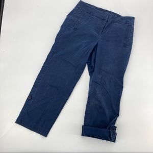 Eileen Fisher Roll-Up Capri Pant - Size XS